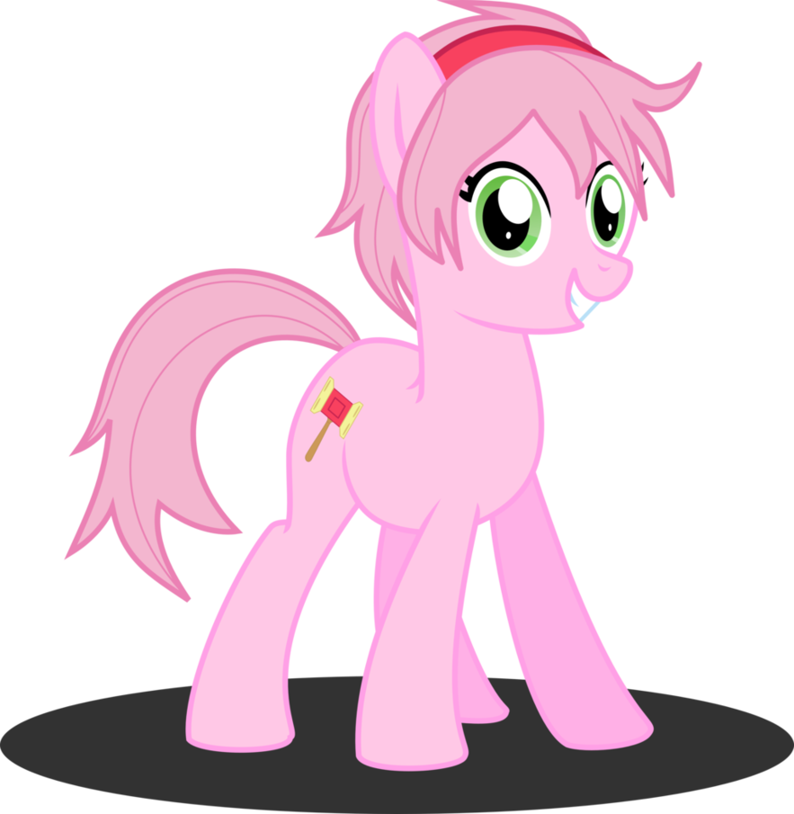 amy rose as a pony