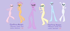 Eqg base 5 by firepony bases-d67gur6