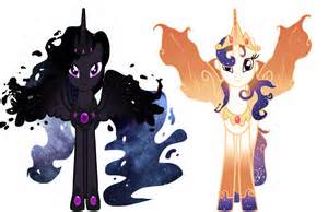 mlp luna y celestia padres