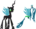 Queen chrysalis base by selenaede-d54guqm