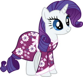 Rarity in her nightgown vector by scrimpeh-d4oqc40
