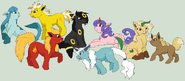 My little eeveelutions by edward elric32-d4g08jx