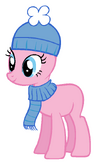 Winter pony base pinkie pie by ninjaproperty-d5lte3o