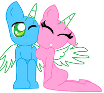 Anthro pony base couple your face is smooth