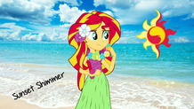 Sunset shimmer in the beach wallpaper by shahrinshuzaily1950-d7if44x