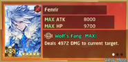 Fenrir Summon Preview