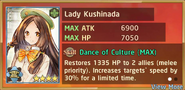 Lady Kushinada Determined Summon Preview