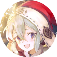 Miss Santa Icon Circle