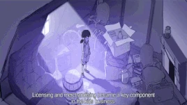 Gif, na którym Marinette zakłada kolczyki