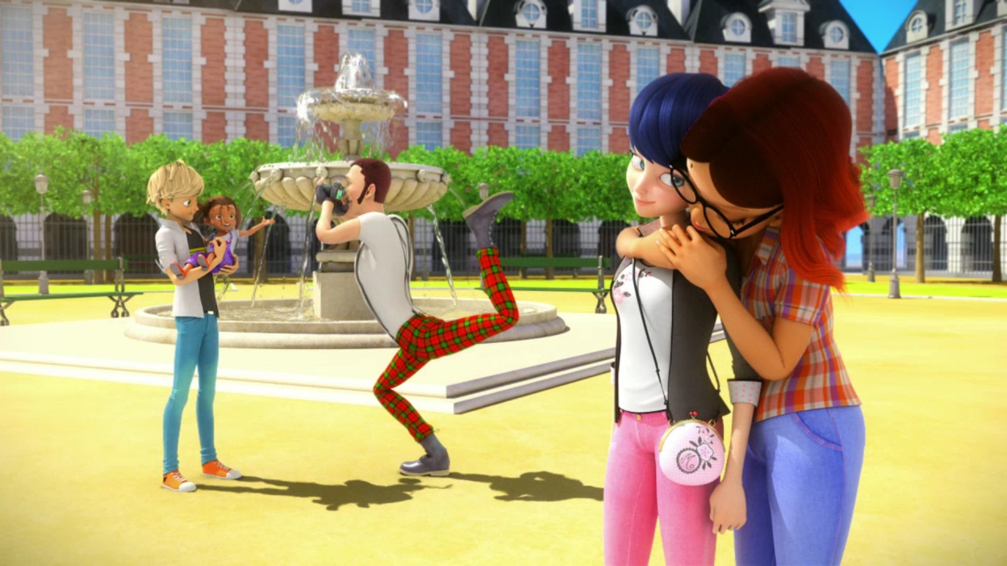 História Assistindo Miraculous ladybug ( Reescrita) - O Bubbler