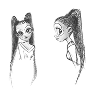 Szkic przedstawiający Lady Butterfly