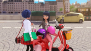 Scooter de Marinette dans Détermination