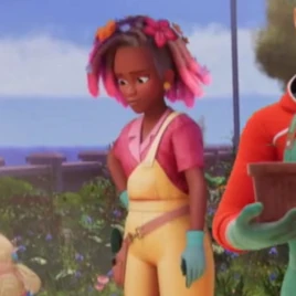 Professeur de jardinage carré