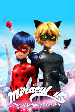 Miraculous As Aventuras de Ladybug mascote Cat Noir desenho