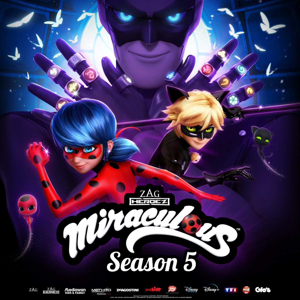 Quinta temporada de “Miraculous – As Aventuras de Ladybug” chega ao Gloob  em outubro