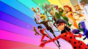 Miraculous Ladybug - Ladybug e Cat Noir contra a poderosa tormenta