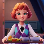 Sabrina Raincomprix S6 - infoboks.png (1,25 MB) Zadowolona Sabrina z tacą z jedzeniem