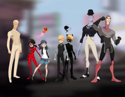 Disegni dei personaggi di Ladybug PV