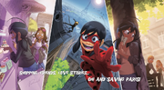 Concept art di Marinette, Alya, Chat Noir, Ladybug e Félix (Ladybug PV)