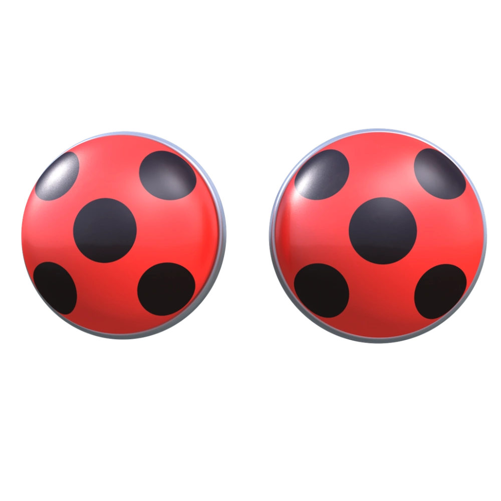 Miraculous - Ruota Luminosa Coccinella Giocattolo Per Bambini, Alta 19 Cm Con Luci E Musica