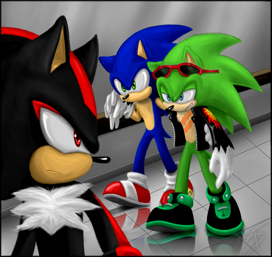 Scourge the Hedgehog.