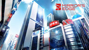 A leaked wallpaper of Mirror's Edge.