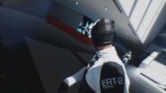 Visible "ERT-2 KrugerSec" logo seen in the Mirror's Edge 2 teaser trailer