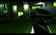 Faith with the Neostead shotgun.