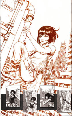 Faith sketches  Mirror's Edge Art