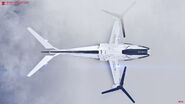 Overhead view of VTOL