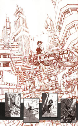 Faith sketches  Mirror's Edge Art