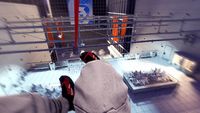 Mirror's Edge - First person realistic rope slide