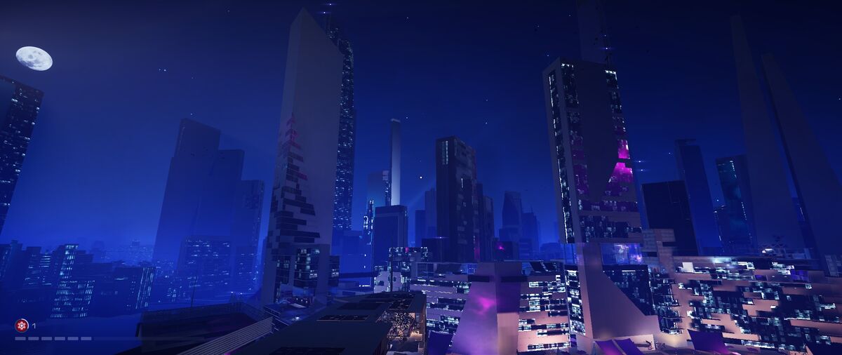 Mirror's Edge 3 concept art, futuristic but