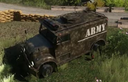Army variant of the Armored Truck.