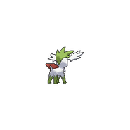 Skymin's back sprite from the Sixth and Seventh Generations