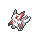 Zangoose's party sprite from the Sixth and Seventh Generations