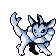 Vaporeon's sprite in Pokemon Red and Blue