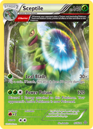 Sceptile card in the Primal Clash Expansion