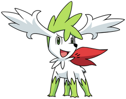 Shaymin Sky form by All0412  Pokemon, Mythical pokemon, Dog pokemon