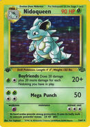 Nidoqueen's Premiere Pokemon Card