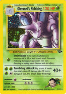 Giovanni's Nidoking card