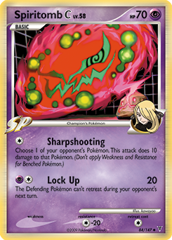 PrimetimePokemon's Blog: Pokemon Card of the Day: Spiritomb (Triumphant)