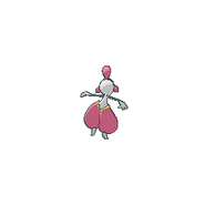 Medicham's back sprite in the Sixth and Seventh Generations