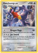 Garchomp's card from the Pop Series expansion