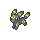 Umbreon's party sprite for the Sixth and Seventh Generations