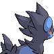 Luxray's Fourth Generation back sprite