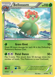 Bellossom's card from the Boundaries Crossed expansion