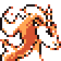 Rapidash's back sprite from the First Generation