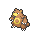 Ursaring's party sprite from the Sixth and Seventh Generations