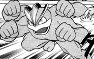 Machamp in the Pokemon Manga